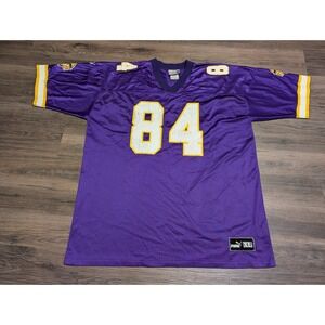 Puma Minnesota Vikings Randy Moss 84 Football Jersey‎ Purple XL